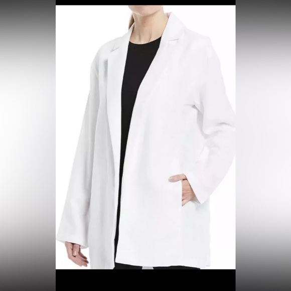 Eileen Fisher  slub linen blazer size Large NWT $299 - Picture 1 of 9
